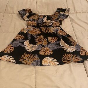 Caribbean summer dress - size S